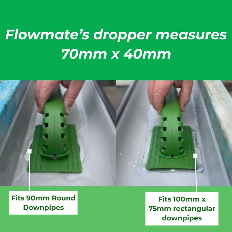 Flowmate Downpipe Insert – Gutter Blockage Preventer